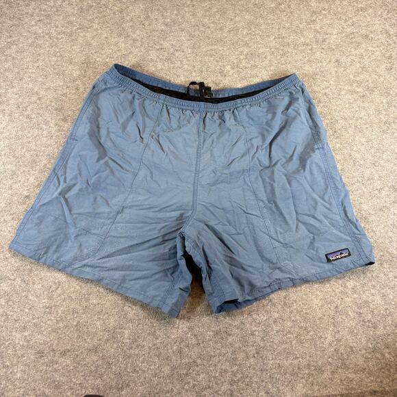 Patagonia Baggies Shorts Mens XL Blue Pull On Lined Swim Trunks Performance - Picture 1 of 9